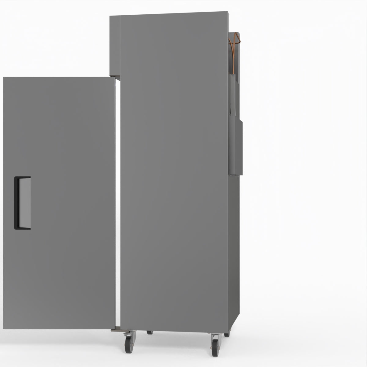 AG 429 Litre Upright Single Door Stainless Steel Door Freezer GNX400BT