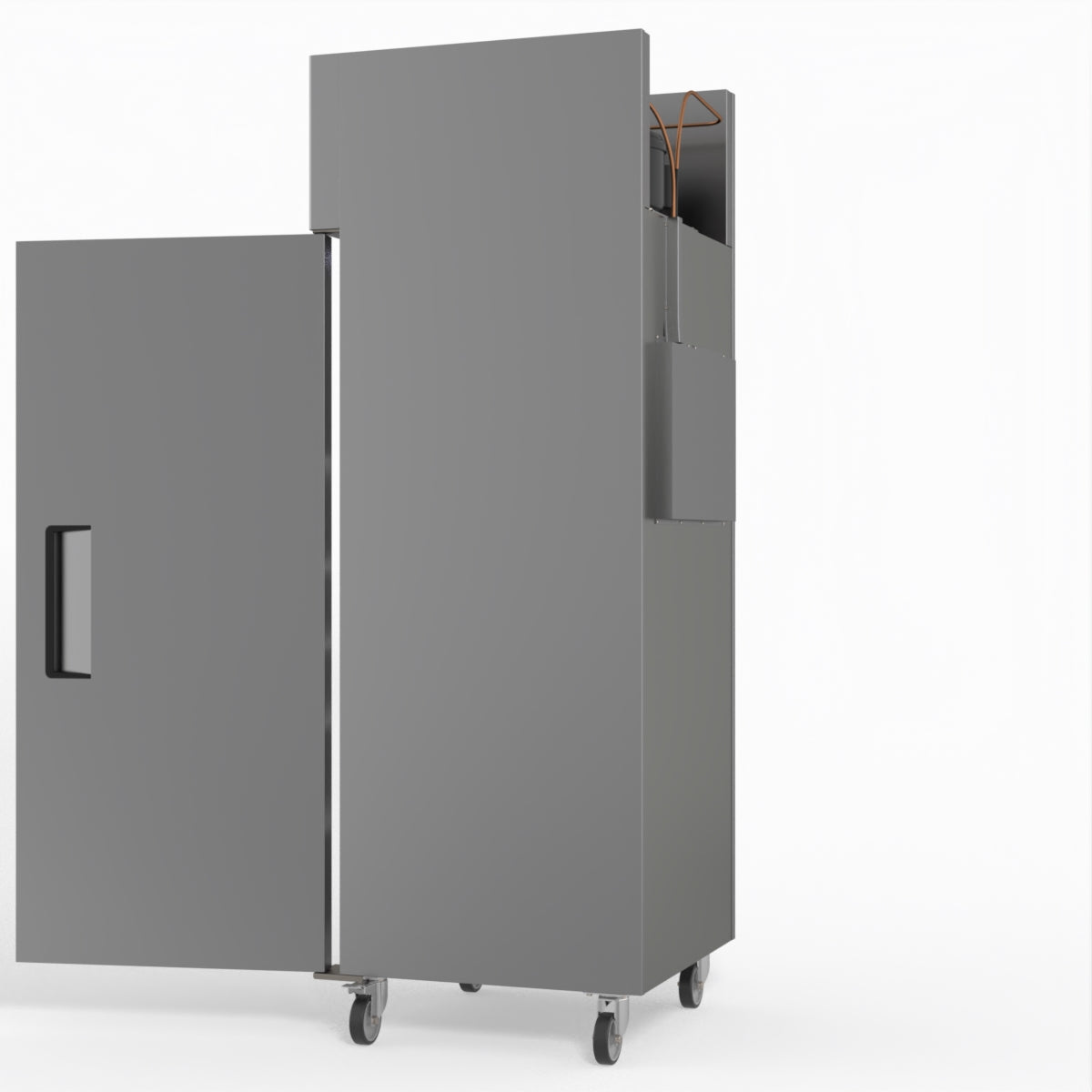 AG 429 Litre Upright Single Door Stainless Steel Door Freezer GNX400BT