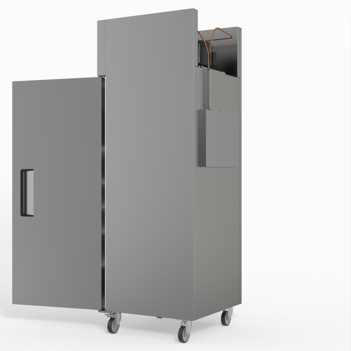 AG 429 Litre Upright Single Door Stainless Steel Door Freezer GNX400BT