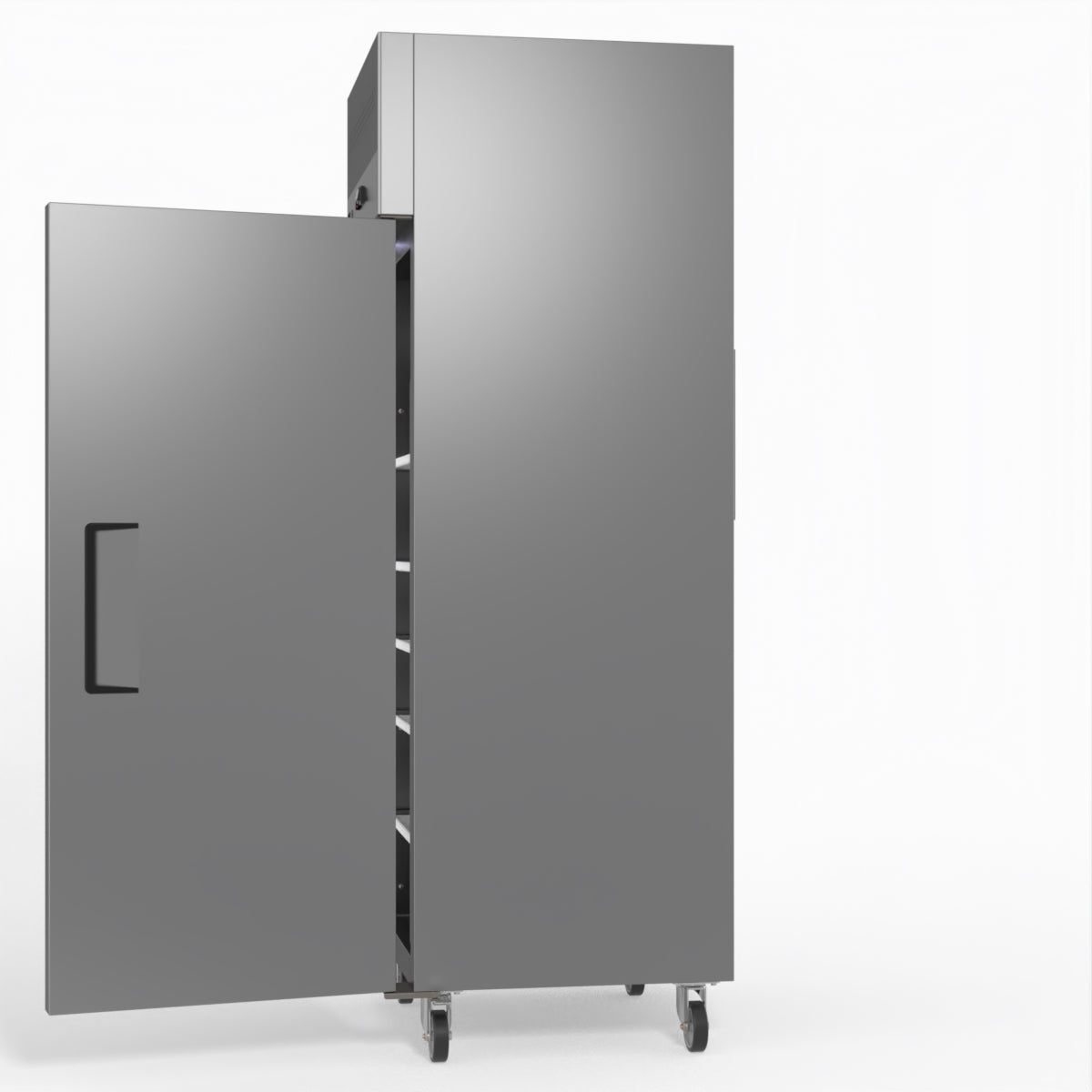 AG 429 Litre Upright Single Door Stainless Steel Door Fridge