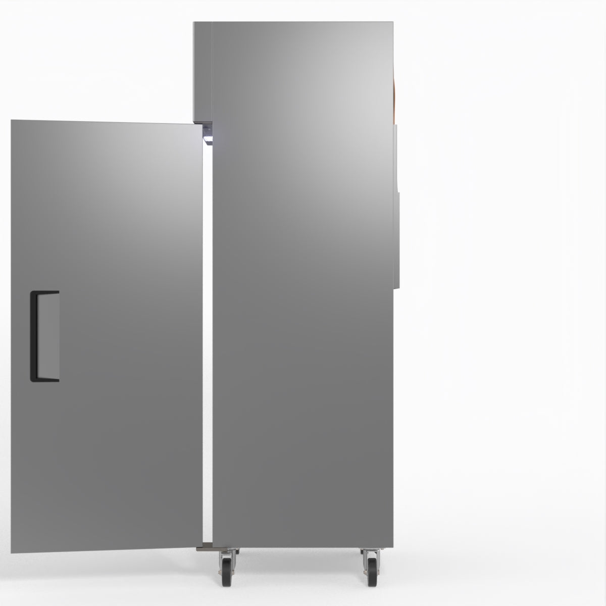 AG 429 Litre Upright Single Door Stainless Steel Door Fridge