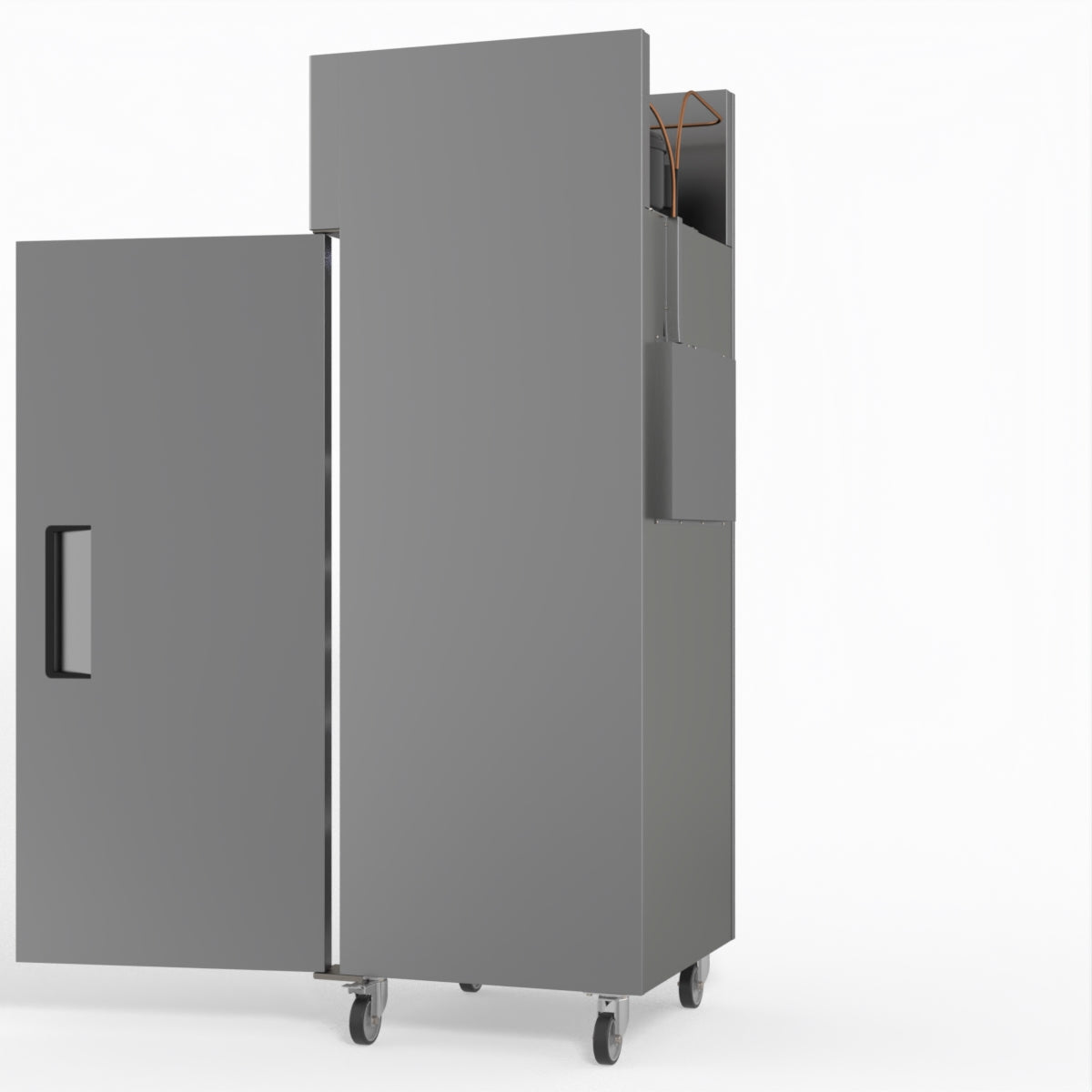 AG 429 Litre Upright Single Door Stainless Steel Door Fridge