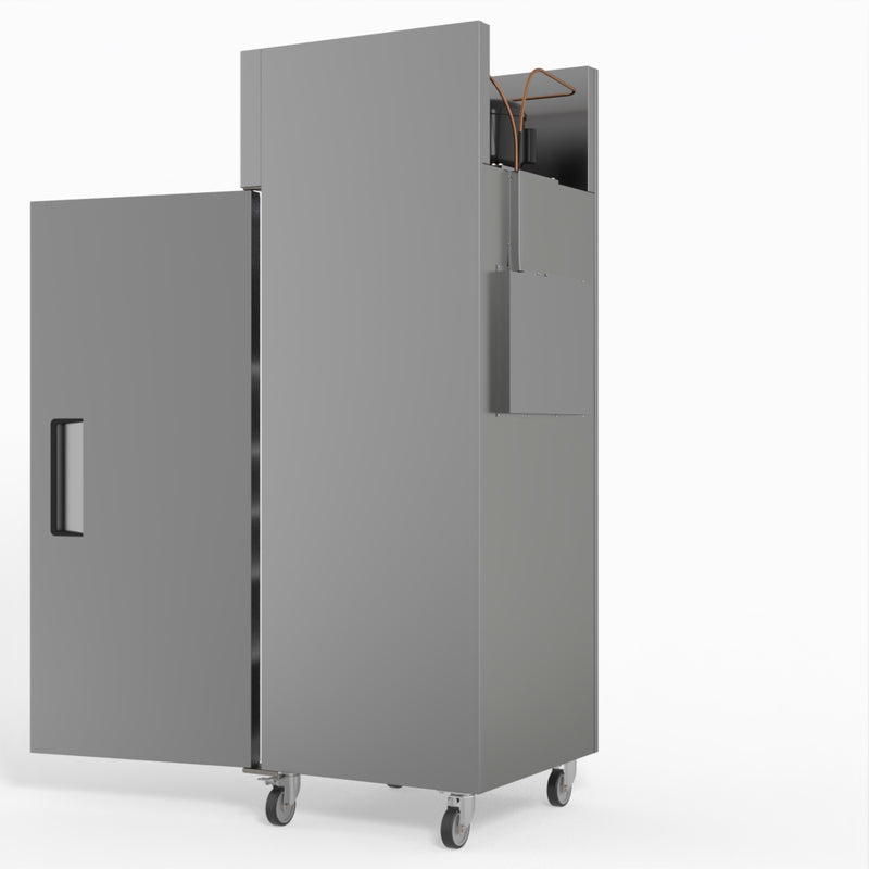 AG 429 Litre Upright Single Door Stainless Steel Door Fridge