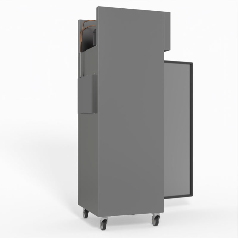 AG 429 Litre Upright Single Door Stainless Steel Door Fridge