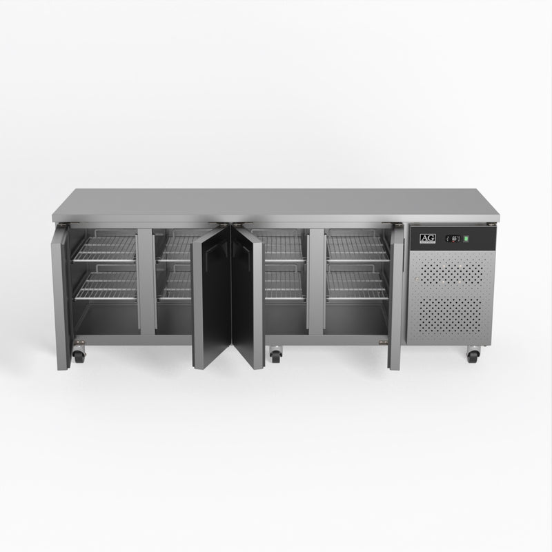 AG 4 Door Commercial Worktop / Under Bench Fridge