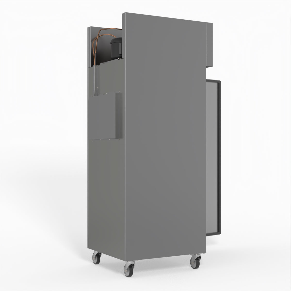 AG 600 Litre Upright Stainless Steel Door Fridge GNX600TN