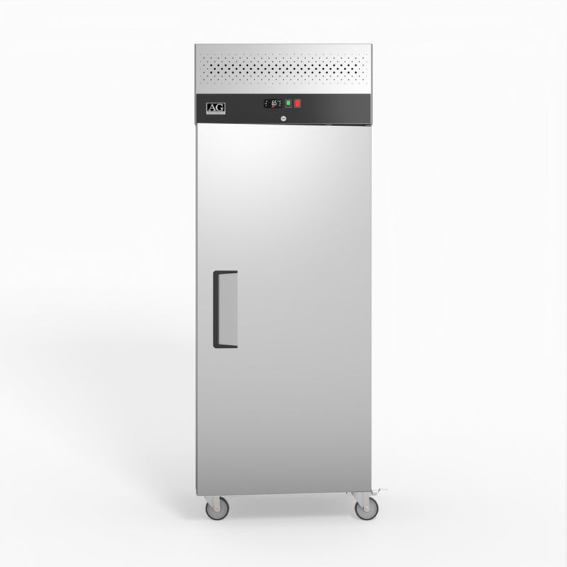 AG 650 Litre Upright Stainless Steel Door Freezer