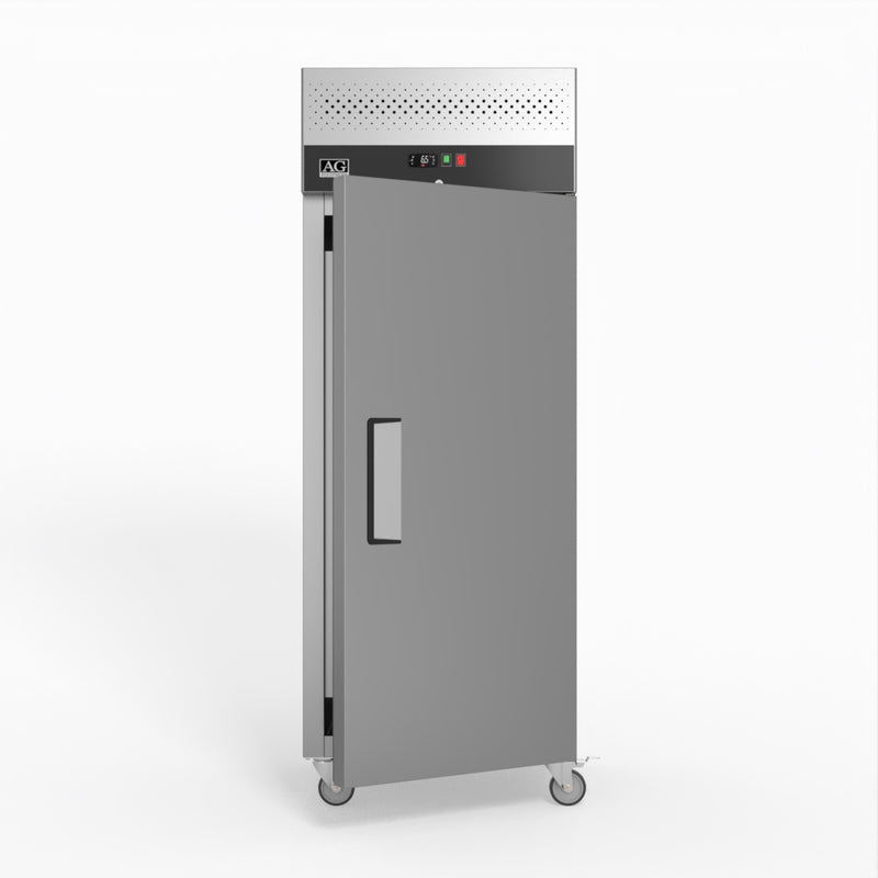 AG 650 Litre Upright Stainless Steel Door Freezer