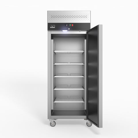 AG 650 Litre Upright Stainless Steel Door Freezer