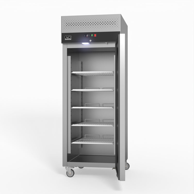 AG 650 Litre Upright Stainless Steel Door Freezer