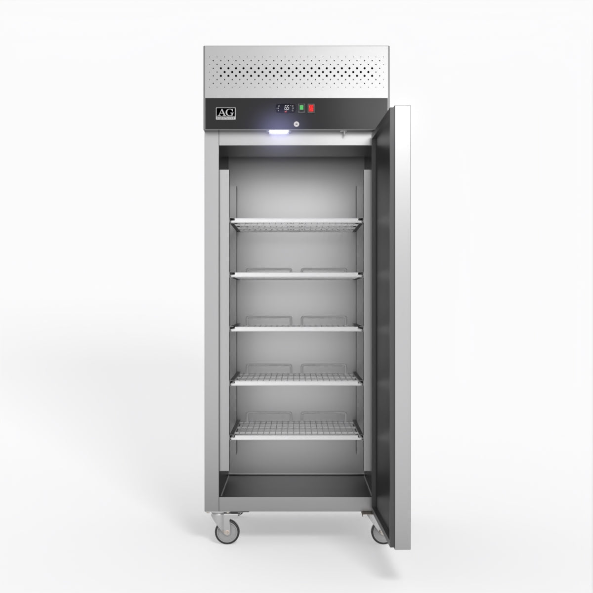 AG 650 Litre Upright Stainless Steel Door Freezer