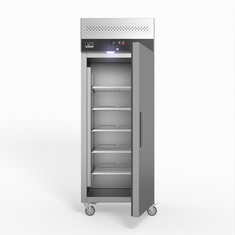 AG 650 Litre Upright Stainless Steel Door Freezer