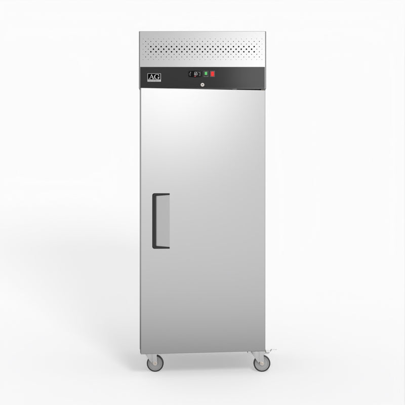 AG 650 Litre Upright Stainless Steel Door Freezer