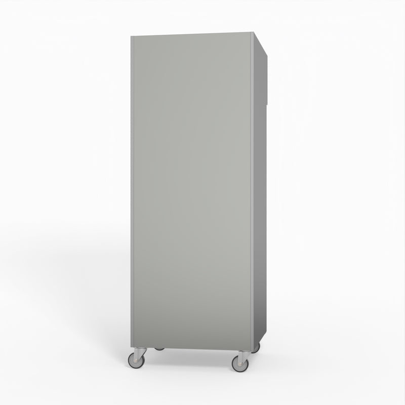 AG 650 Litre Upright Stainless Steel Glass Door Fridge