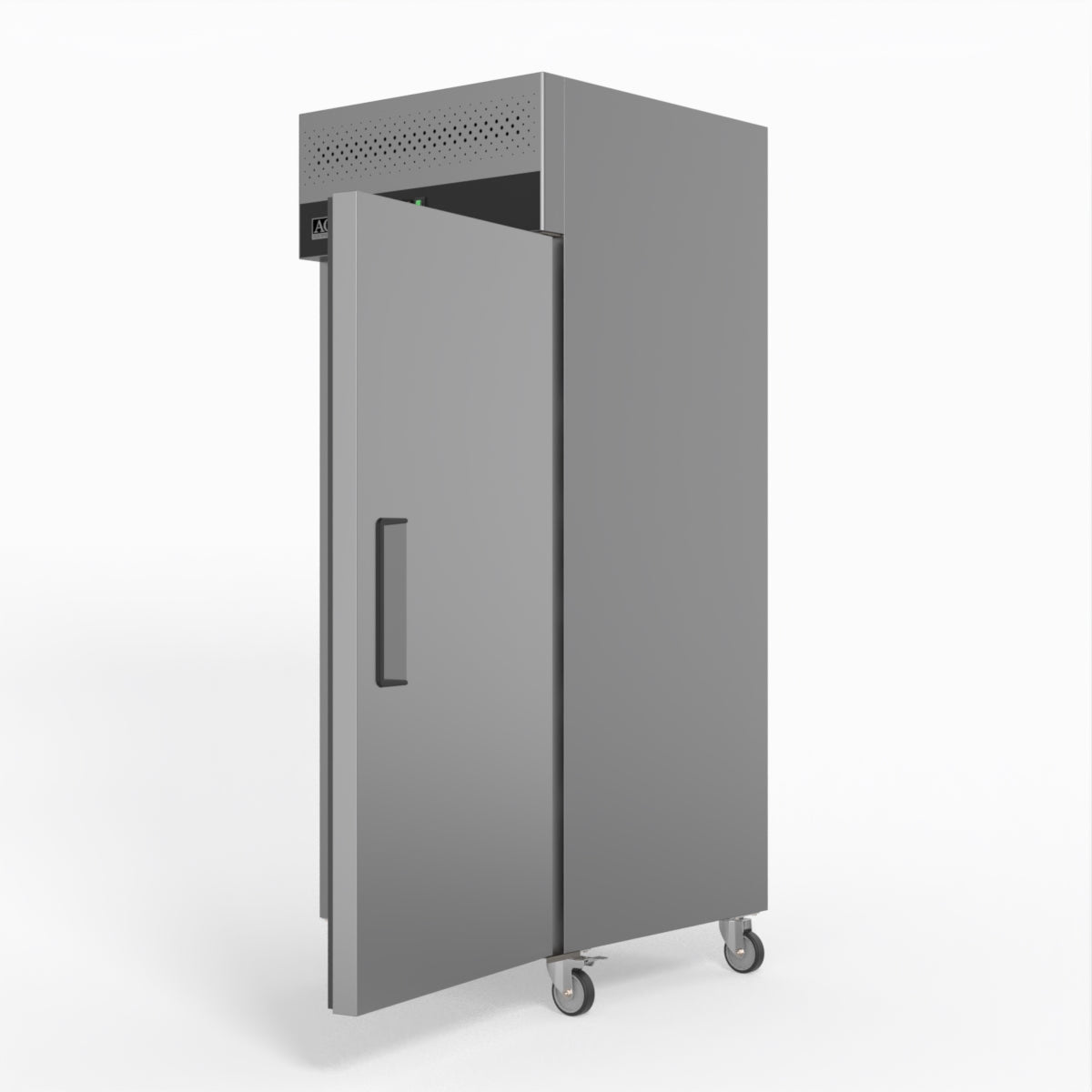 AG 650 Litre Upright Stainless Steel Door Fridge