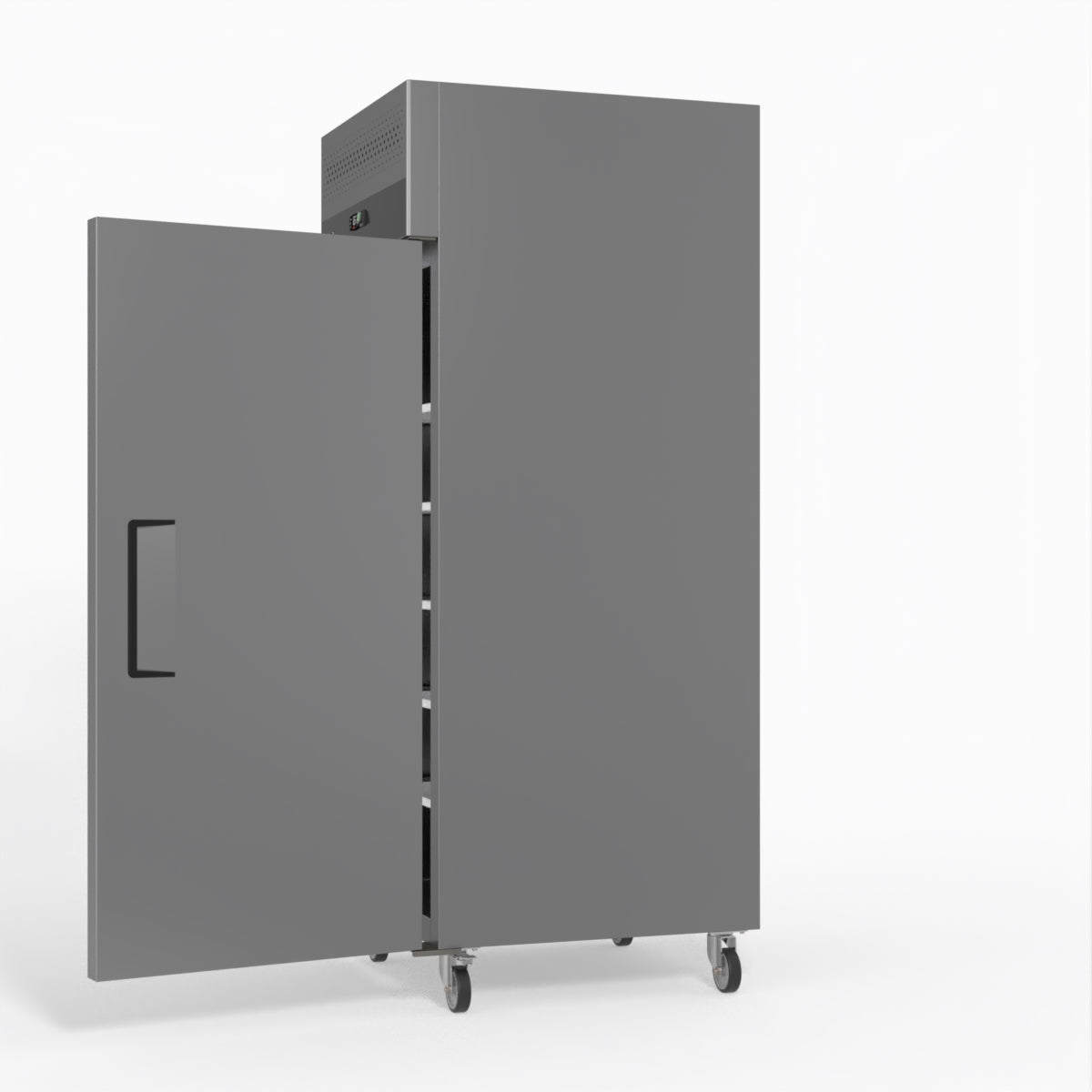 AG 650 Litre Upright Stainless Steel Door Fridge