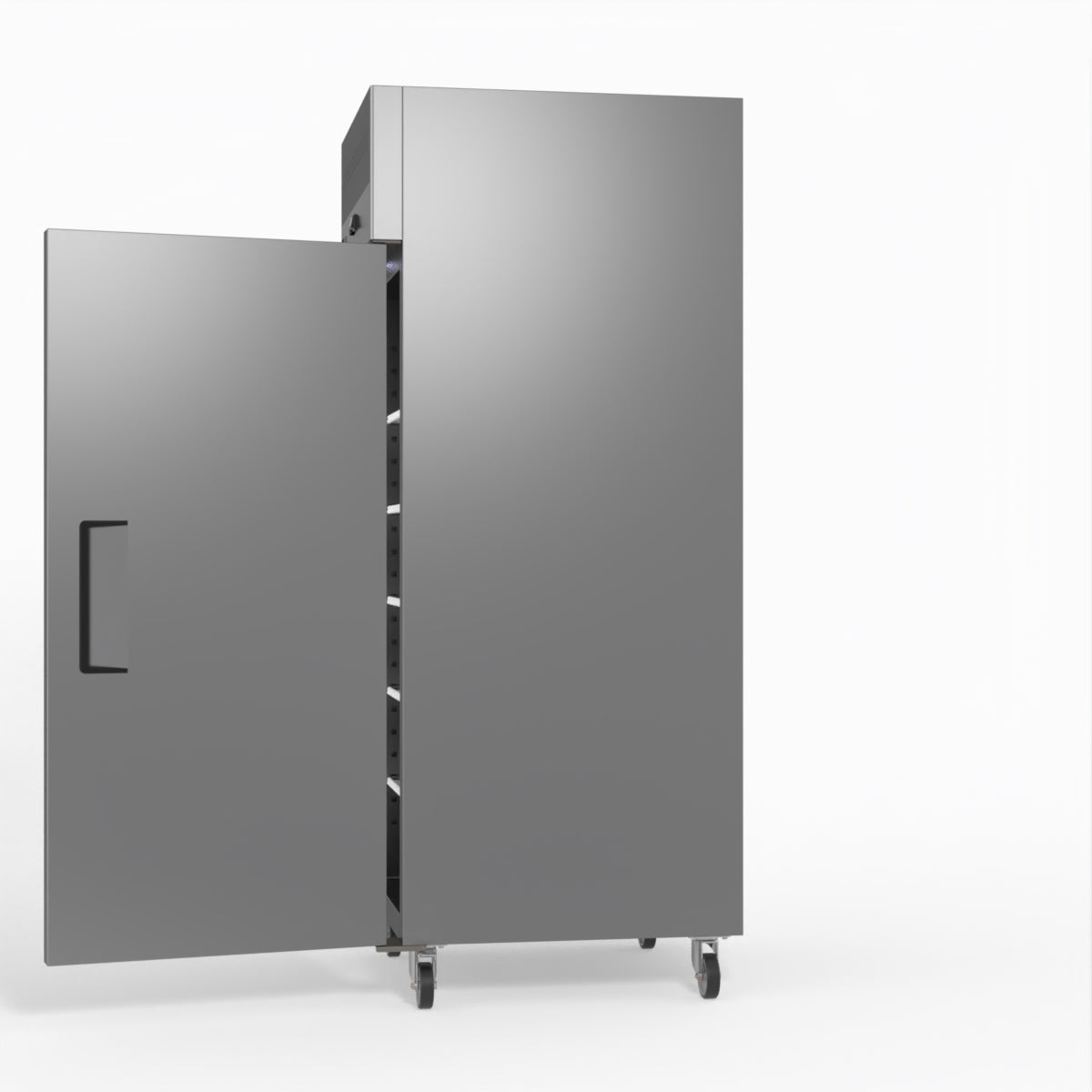 AG 650 Litre Upright Stainless Steel Door Fridge