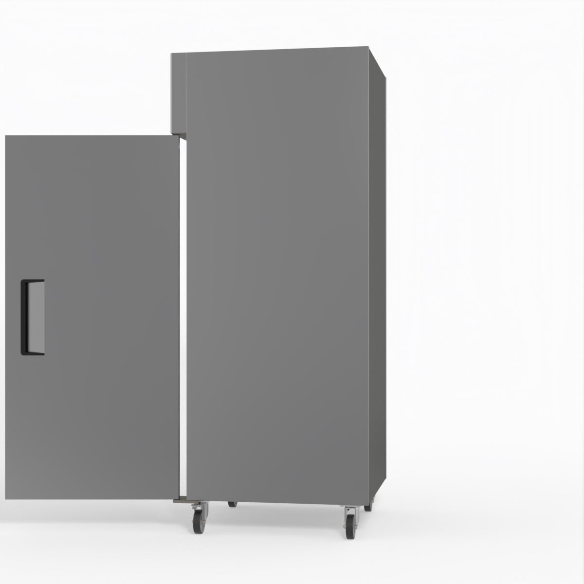 AG 650 Litre Upright Stainless Steel Door Fridge