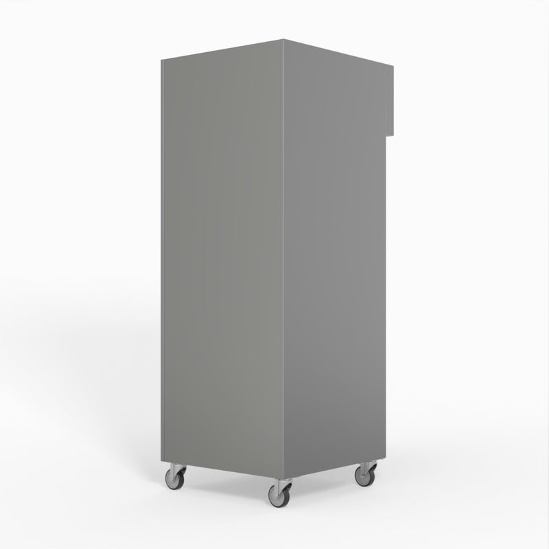 AG 650 Litre Upright Stainless Steel Door Fridge