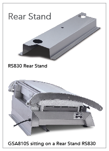 Roband Grill Station 8 slice, ribbed top plate