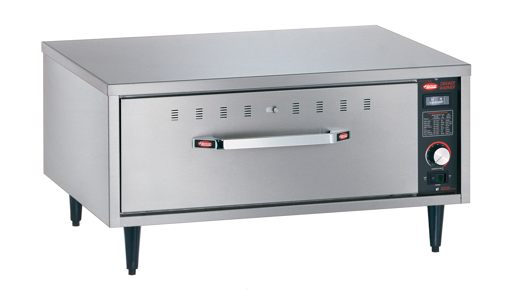 Hatco Free Standing Drawer Warmer with Digital Control