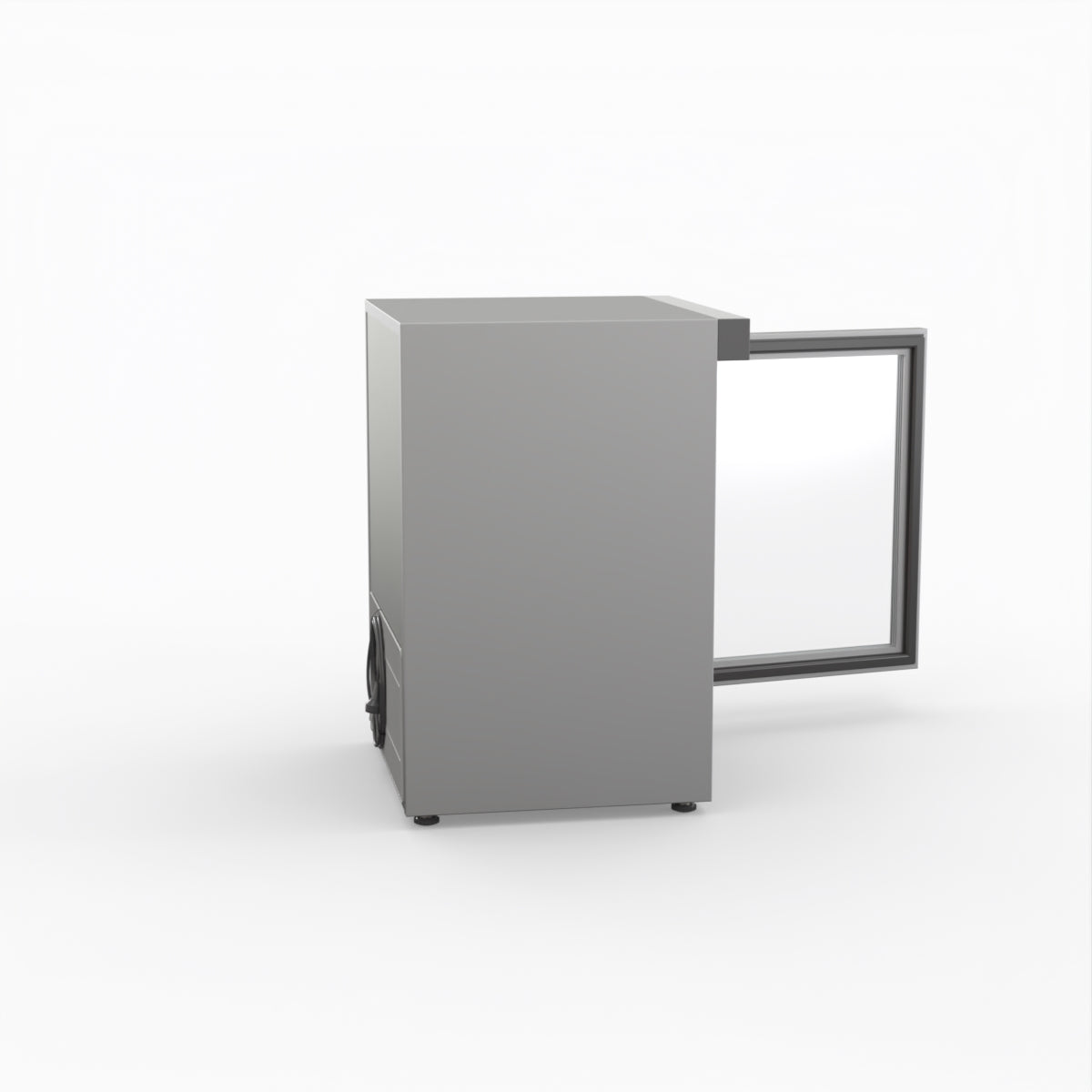 Thermaster Display Freezer With Glass Door HF200G S/S