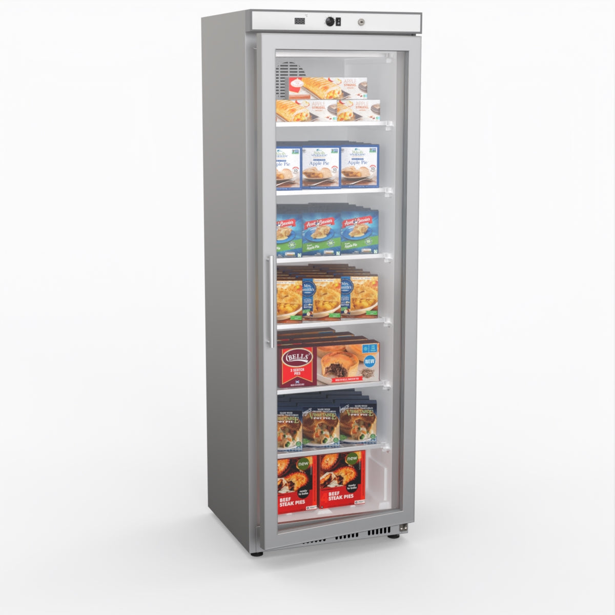 Thermaster Display Freezer With Glass Door HF400G S/S