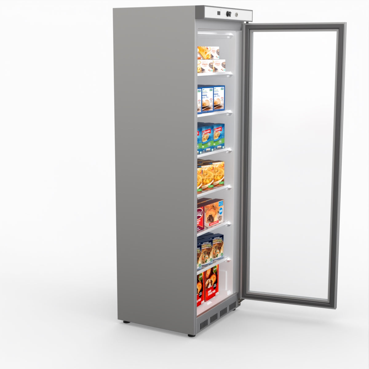 Thermaster Display Freezer With Glass Door HF400G S/S