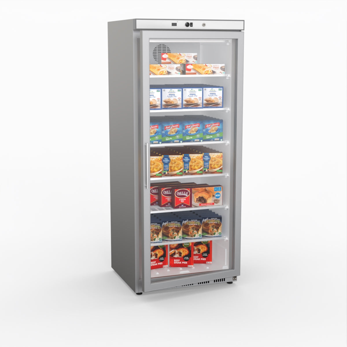 Thermaster Display Freezer With Glass Door HF600G S/S