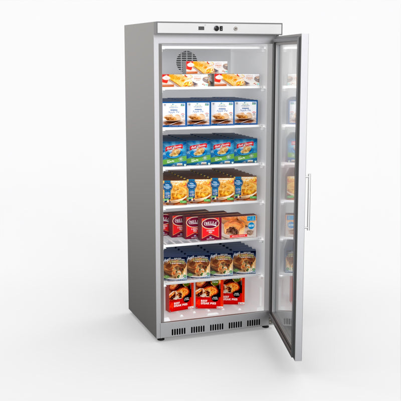 Thermaster Display Freezer With Glass Door HF600G S/S