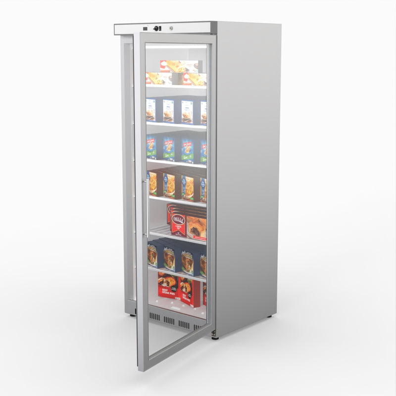 Thermaster Display Freezer With Glass Door HF600G S/S