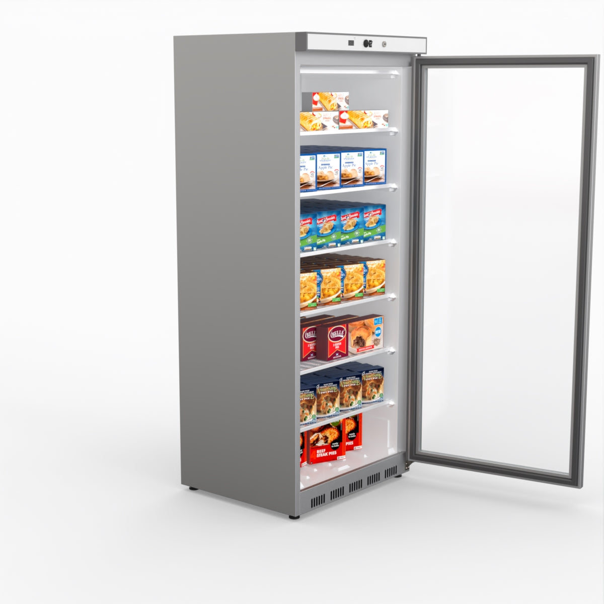 Thermaster Display Freezer With Glass Door HF600G S/S