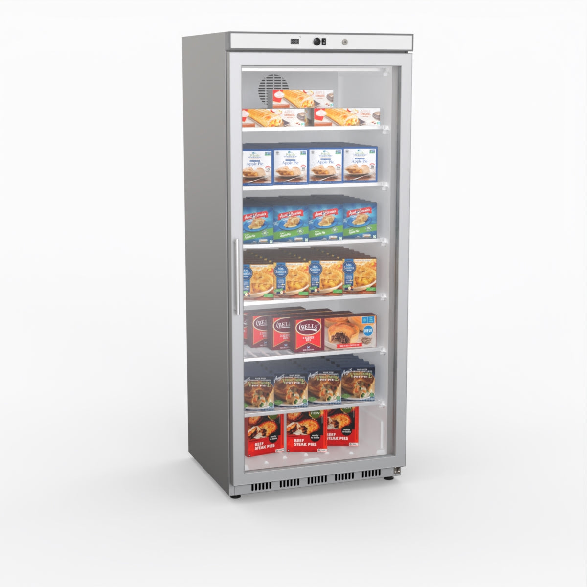 Thermaster Display Freezer With Glass Door HF600G S/S