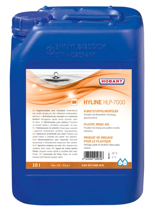 Hobart Hyline Rinse Aid Specific For Plastic Ware
