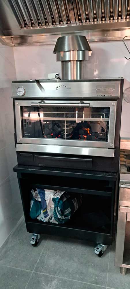 Pira 80 Lux AB Charcoal Oven - 490.102