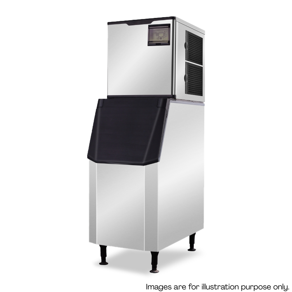AG Free Standing Modular Ice Machine Cube Ice - 160Kg/24Hr ICE159