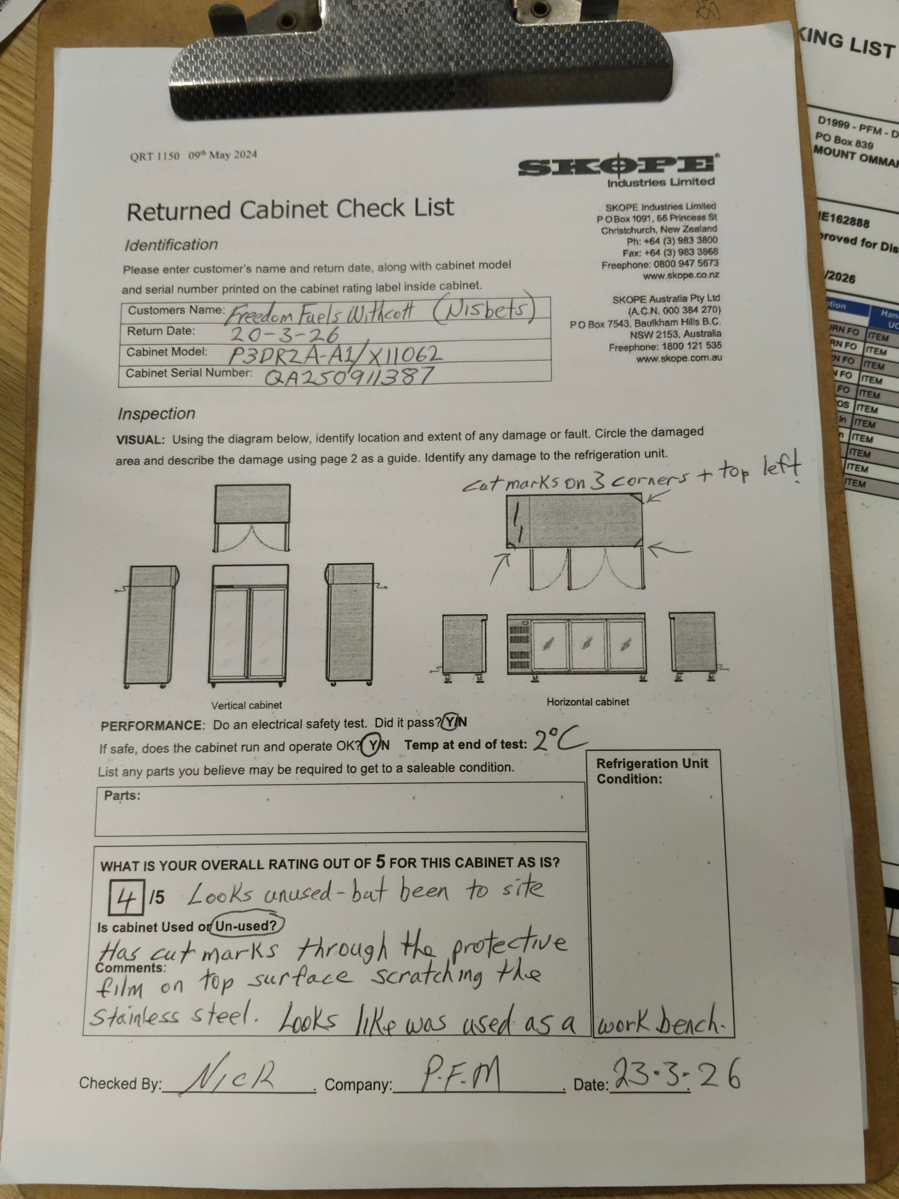 CLEARANCE - Two Solid Door Salad Preparation Drop-in Collar GN1/3 Fridge - PG13.PPS.DC.2.SD-QA250911387