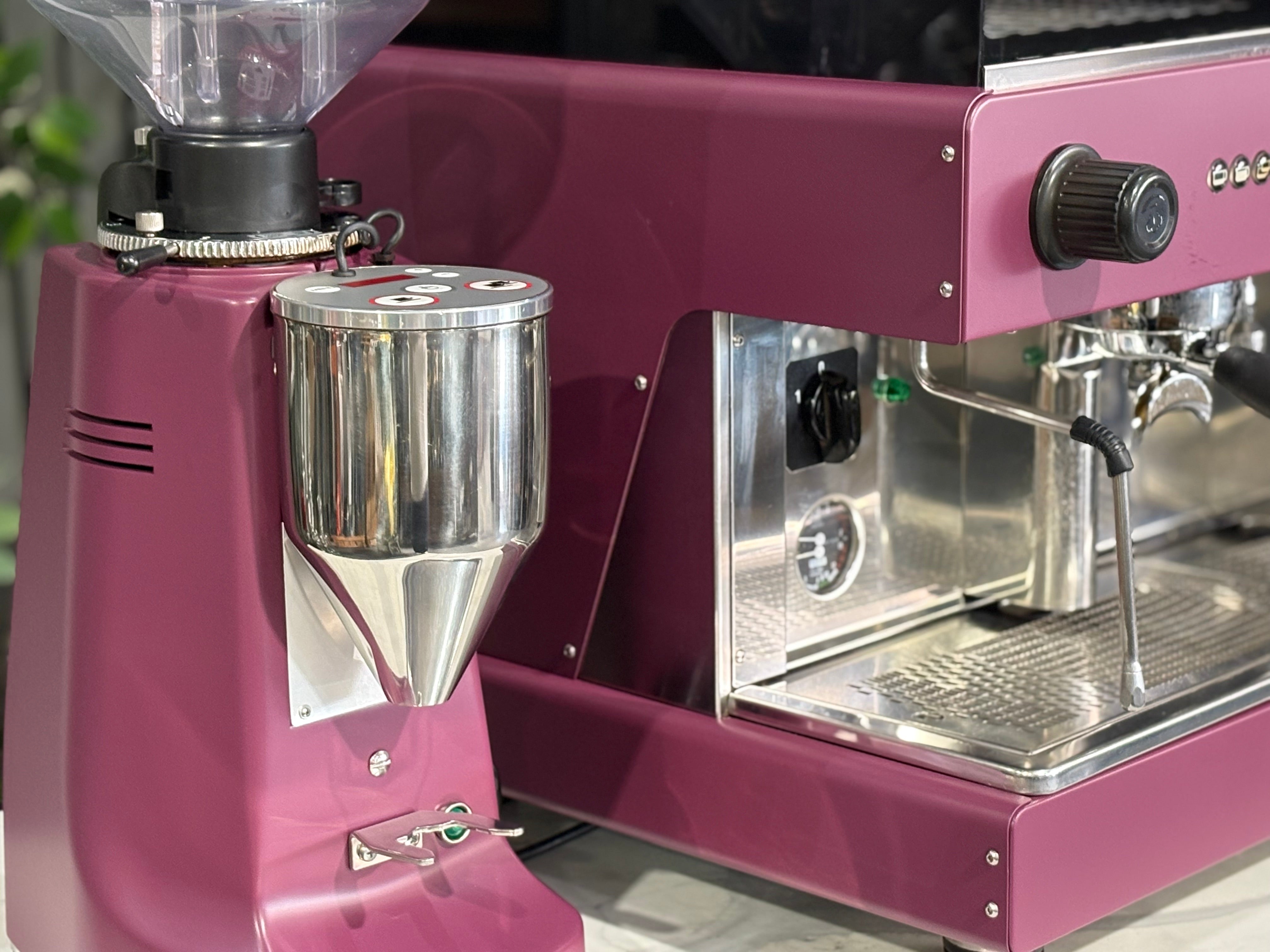 Wega Pegaso EVD & Mazzer Major Electronic Grinder Package - 2 Group Commercial Espresso Machine