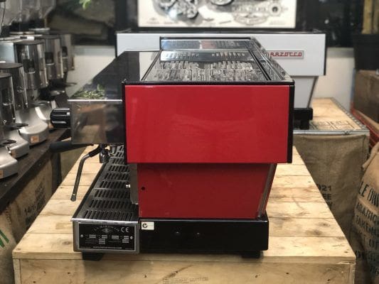 La Marzocco Linea 4 Group Red with Chrono Touch Pads