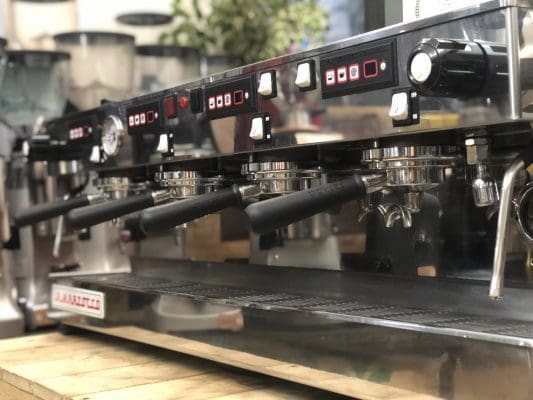 La Marzocco Linea 4 Group Red with Chrono Touch Pads