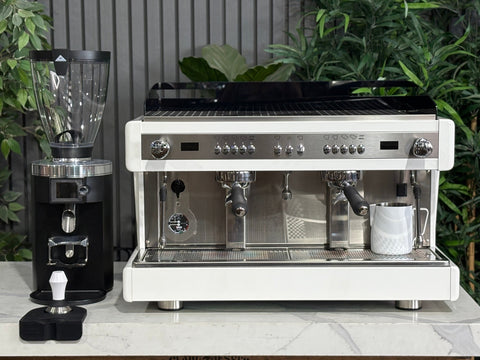 Wega Airy with Interchangeable Colour Panels & Mahlkönig E65S Grinder Package - - 2 Group Commercial Espresso Machine - Commercial