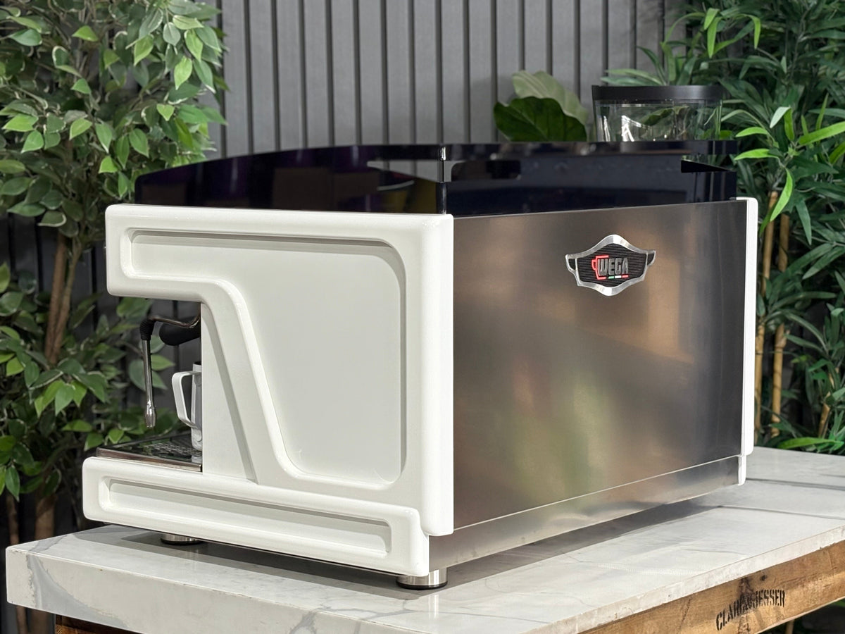 Wega Airy with Interchangeable Colour Panels & Mahlkönig E65S Grinder Package - - 2 Group Commercial Espresso Machine - Commercial