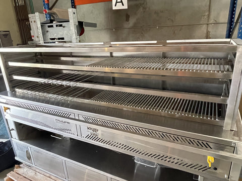 Scheer Gas Lava Rock Robata Grill - 1500mm Width - LV610AC