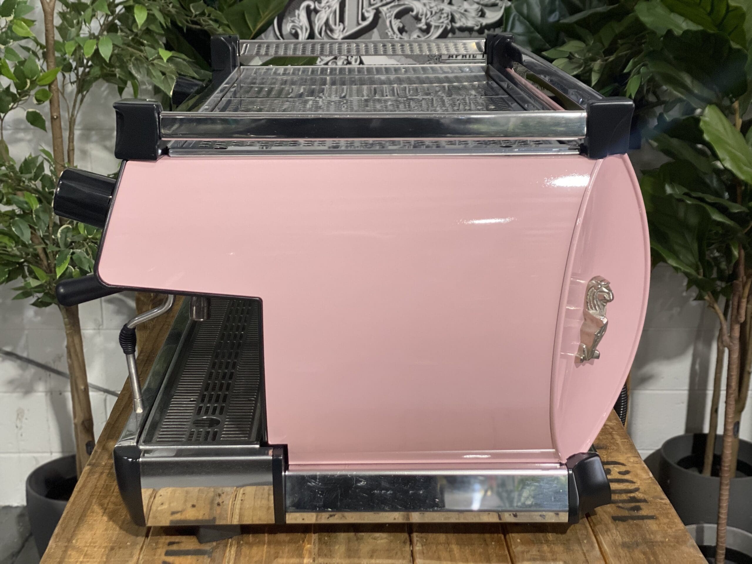 La Marzocco GB5 Baby - 3 Group Commercial Espresso Machine - Pink