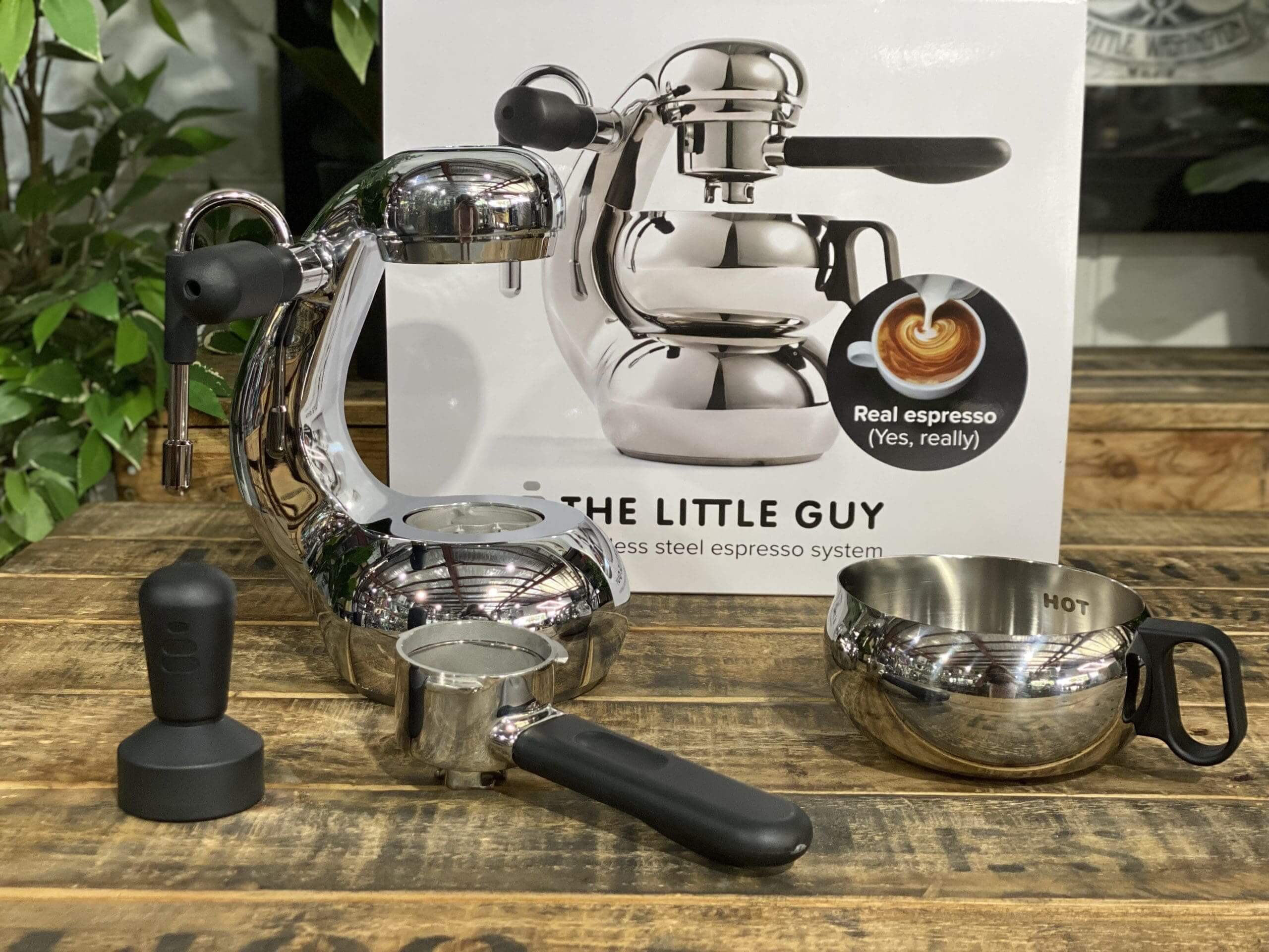 The Little Guy Stove Top With Induction Base - Stainless