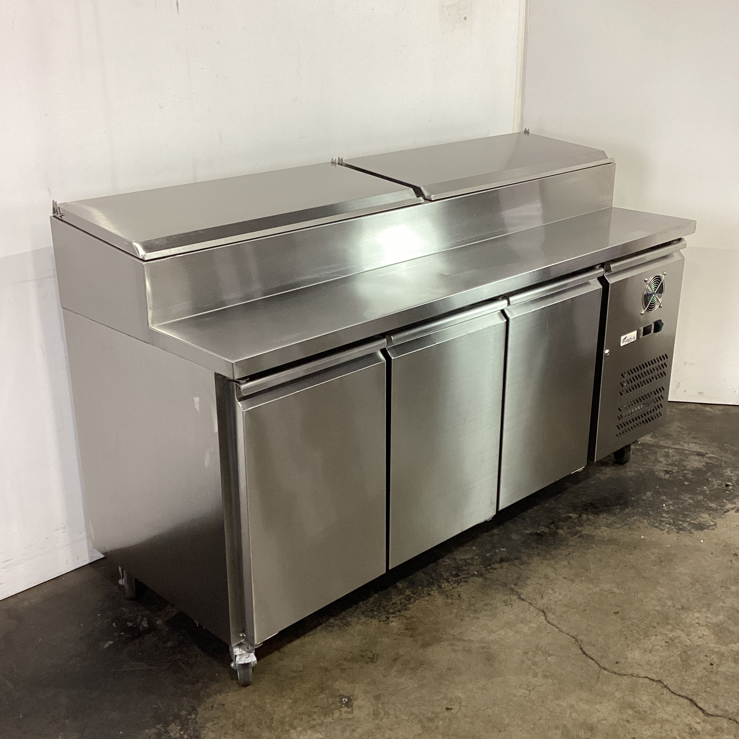 FED-X XSS7C18S3V Pizza Prep Bench - 821953