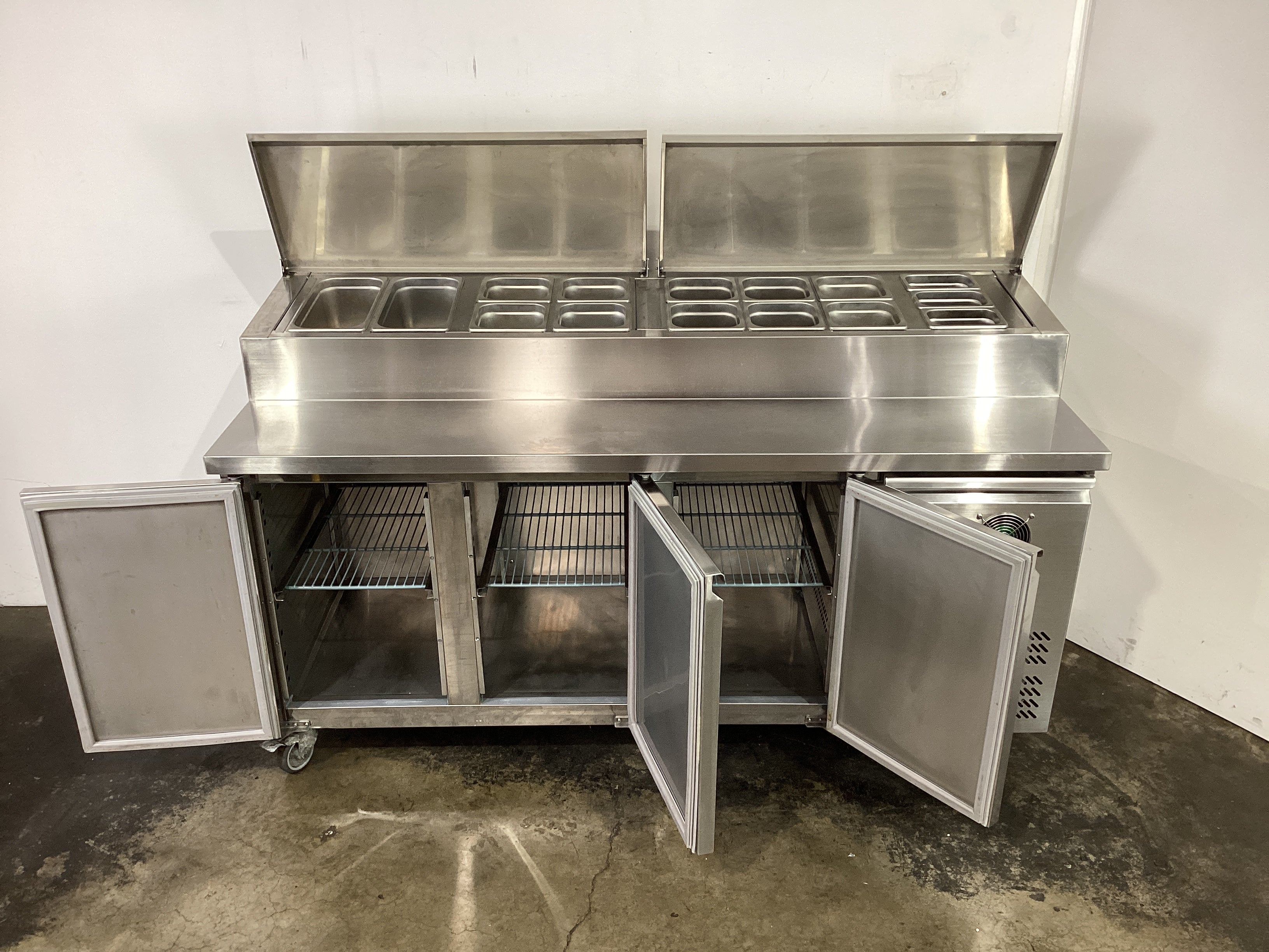 FED-X XSS7C18S3V Pizza Prep Bench - 821953