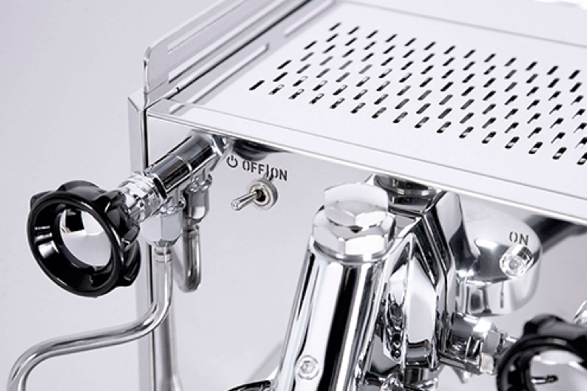 Quick Mill Elevate R Dual Boiler Brand - 1 Group Commercial Espresso Machine - Stainless