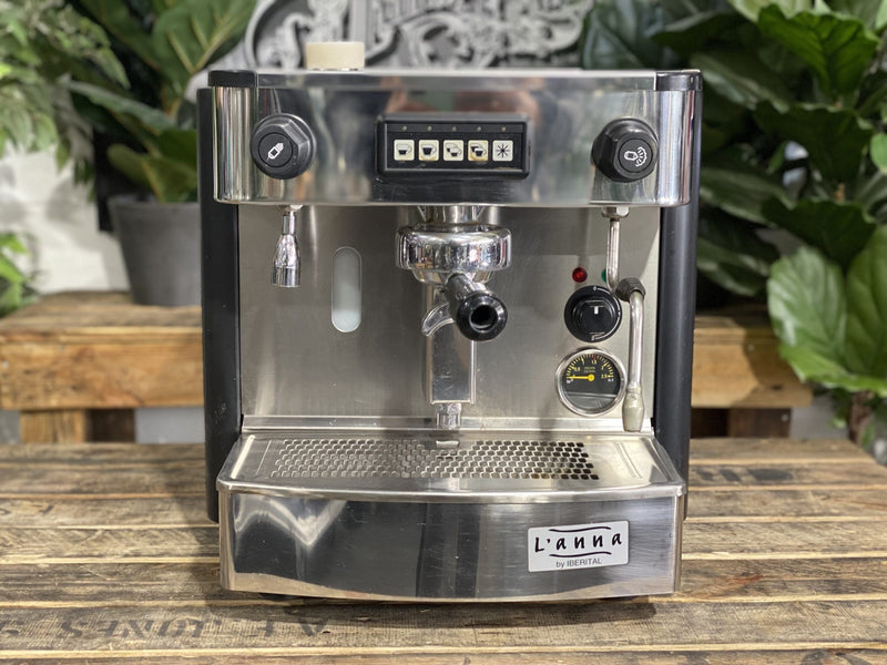 Iberital L’Anna 1 Group Black Espresso Coffee Machine