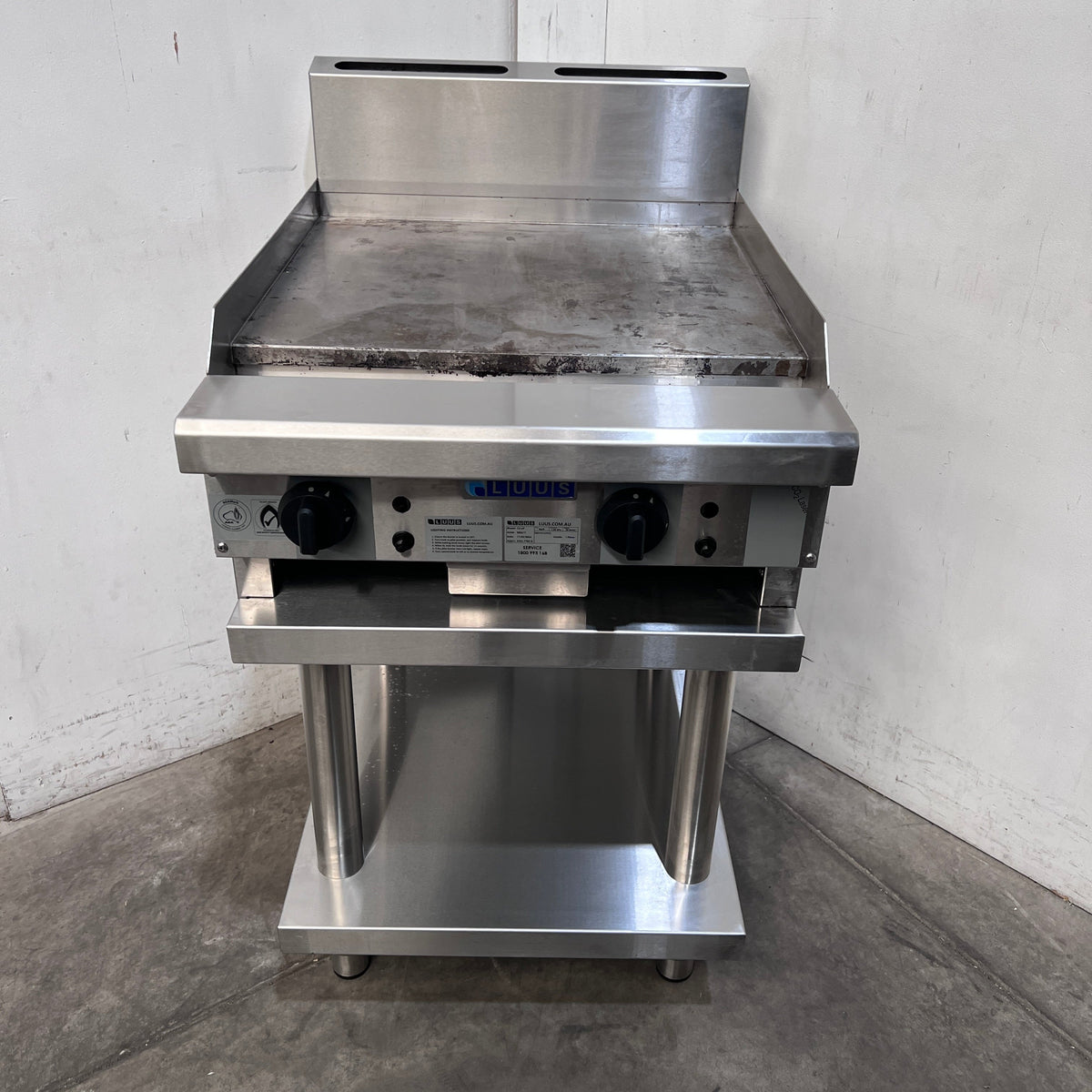 Luus CS-6P 2 Burner Griddle - 942836